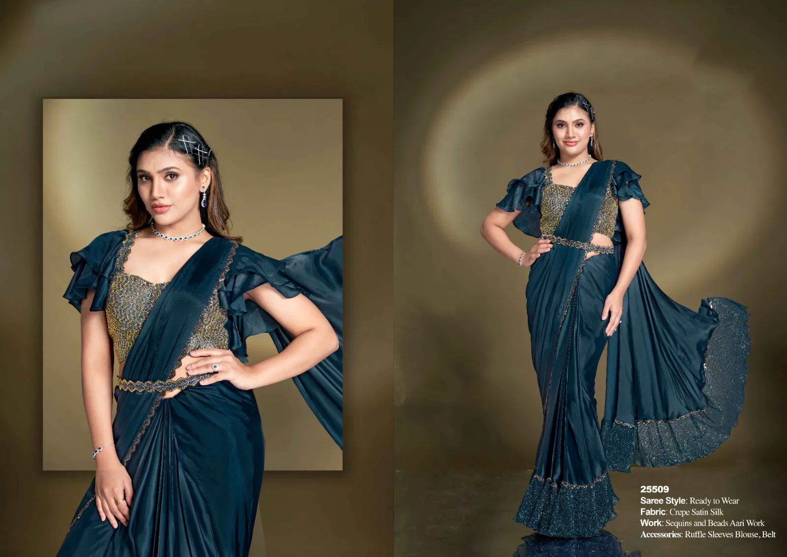 Bonita By Mahotsav 25500 Series Surat Fancy Readymade Saree Wholesale Market